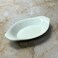 Dynasty Melamine Italy Designed 8 Inch Oval Dish- White
