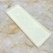 Dynasty Melamine Marble Designed 20 Inch Rectangle Tray- Ivory