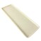 Dynasty Melamine Marble Designed 20 Inch Rectangle Tray- Ivory