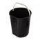 Suremiao White Marble Design Plastic Trash Can With Pedal- White