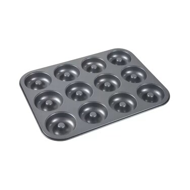 Home Maker Non Stick Mini Donut Pan- 12 Cups