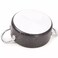 Non-Stick Classic Casserole Aluminium Casserole Black Aluminium Mini Casserole Small Pot For Cooking Without Lid