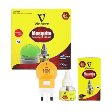 Vincere Mosquito Repellent Liquid Combi Pack with Powerful Effect