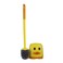 Cute Yellow Duck Designed Toilet Bowl Cleaning Brush And Holder With Detachable Handle