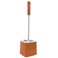 Zhongxing Deep Cleaning Long Handle Toilet Brush With Holder- Peach