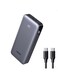 10000 mAh Power Bank 2Type C+1USB A 30W Fast Charging black