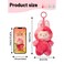 Labubu Keychain Collectible Toy Art 17cm Fun Plush Toy Vinyl Love &ndash; Single