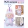 Labubu Keychain Collectible Toy Art 17cm Fun Plush Toy Vinyl Luck &ndash; Single