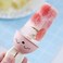 Cute Rabbits Handle Ice Cream Popsicle Maker Mold Multi-Color- 6Pcs