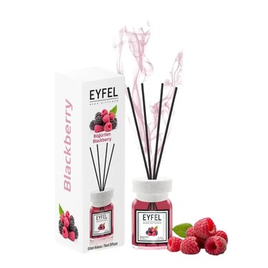 Eyfel Reed Diffuser Blackberry Perfume Aroma Home Fragrance- 120Ml