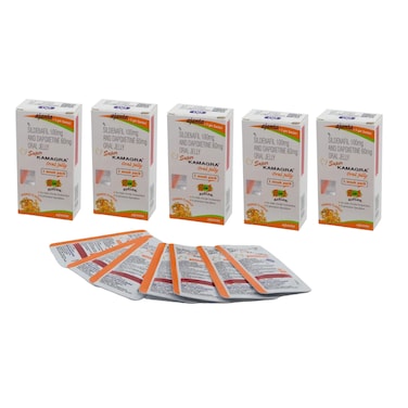 Oral Jelly Week Pack 100Mg 2 In 1 Pack Of 5