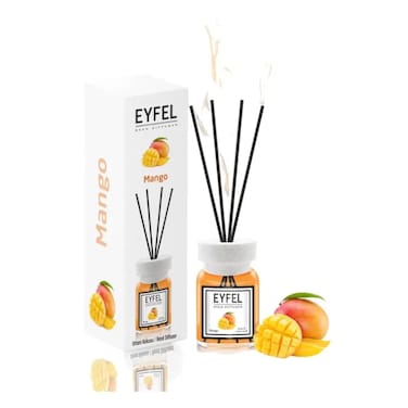 Eyfel Reed Diffuser Mango Perfume Aroma Home Fragrance- 120Ml