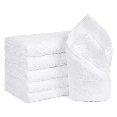 Soft And Highly Absorbent Cotton Hand Towel 50X90cm- White