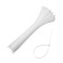 Self Locking White Nylon Wire Zip Cable Ties 3.5X350Mm- 100Pcs