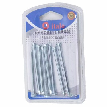Italo Big Concrete Nail High Strength Concrete Nails, 8Pcs
