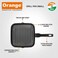 ORANGE Square Non-Stick Grill Pan 22cm