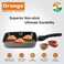 ORANGE Square Non-Stick Grill Pan 24cm