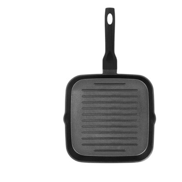 ORANGE Square Non-Stick Grill Pan 24cm