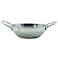 Raj Stainless Steel Serving Mini Kadai-15CM