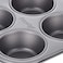 Prestige Carbon Steel 6 Cup Muffin Pan, Premium Non-Stick Coating, Easy Release Cake and Pastries- 28611