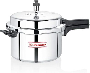 Premier Aluminium Classic Pressure Cooker Induction Base -3 Liters