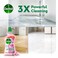 Antibacterial Power Floor Cleaner (Kills 99.9% of Germs), Rose Fragrance, Can be Paired with Vacuum Cleaner for Cleaner and Shinier Floors, 900 ml
