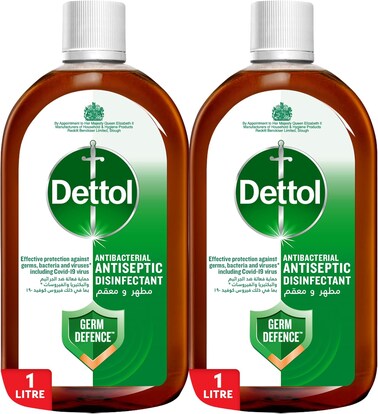 Antiseptic Antibacterial Disinfectant Liquid for Effective Germ Protection 2L (Packaging may vary)