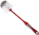 Liao Cleaning Silicone Toilet Brush with Holder Ergonomic Handle 42cm - Red