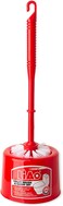 Liao Toilet Brush- D130034 Bristle Deep Cleaning Toilet Bowl Brushes for Toilet Bathroom Cleaning Red
