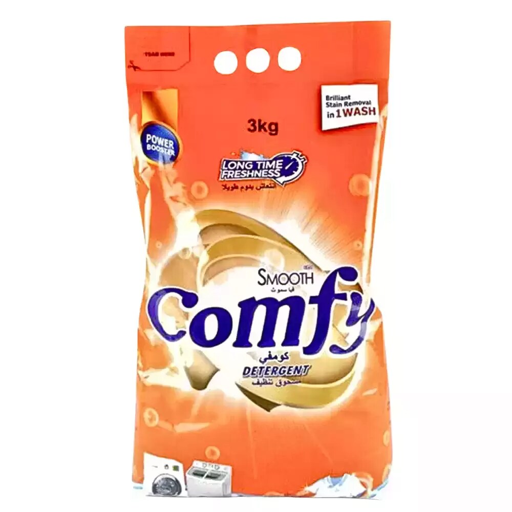 Buy Comfy Laundry Detergent Powder - 3KG Online | Carrefour UAE