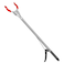 Stainless Steel Pick Up Trash Garbage Grabber Stick With Strong Grib Claw- 80Cm