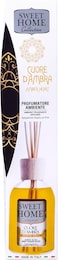 Sweet Home Collection Ambient Fragrance 100ml Amber Heart Reed Diffuser Made In Italy