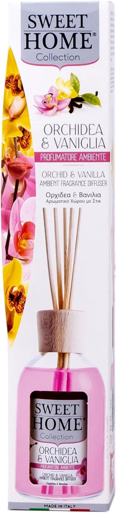 SWEET HOME Collection Orchid and Vanilla Room Fragrance 100 ml Made In Italy