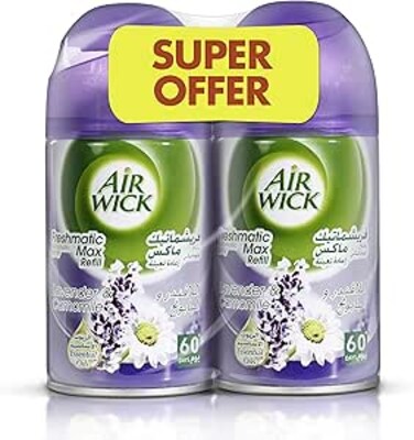 Air Wick Freshmatic Lavender and Chamomile Air Freshener Refill 250 ml Pack of 2