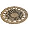 AKDC Craft Round Design Rattan Plate Tray-25CM-(Medium)