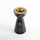 Otantik Naqsh Porcelain Incense Burner 9Cm*17.5Cm, Black/Gold
