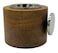 Akdc Wooden And Metal Incense Burner 10Cm*8Cm, Silver