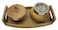 Akdc Wooden And Metal Incense Burner Set With Tray 30Cm*16Cm*11Cm