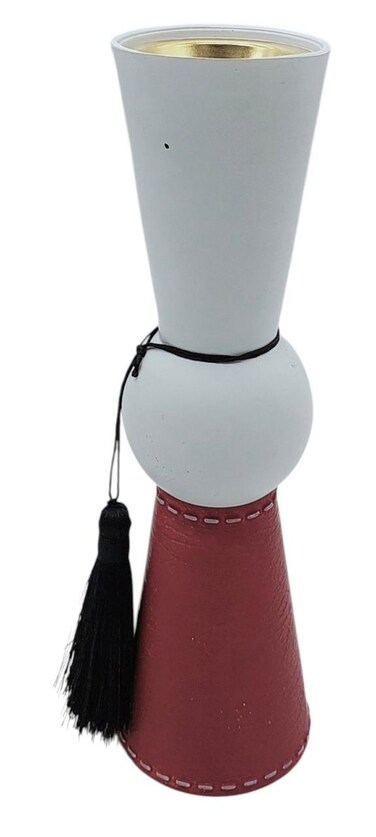 Akdc Incense Burner 24Cm*6.5Cm, White/Brown