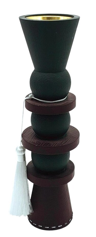 Akdc Incense Burner 24Cm*6.5Cm, Dark Green/Brown