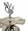 Baykar 1 Tier Dates Plate Silver Black 12Cm