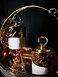 Incense Burner With Tray Set Golden White