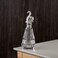 Almarjan Perfume Bottle 17 Tola(Vr-D41-5-Silver) - Glass With Swan Knob
