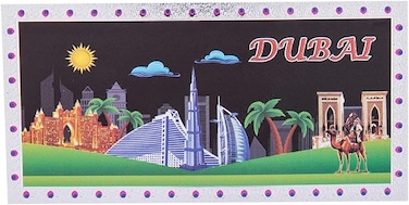 Akdc Dubai Magnet 4Pcs Multi-Colorm036
