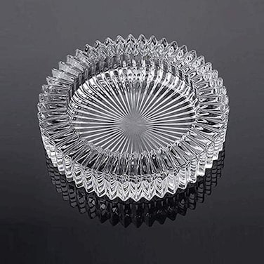 Akdc Product Glass Ashtray/Candy Dish - For Home Or Office - Smoke Collectible Tribal Decoration
