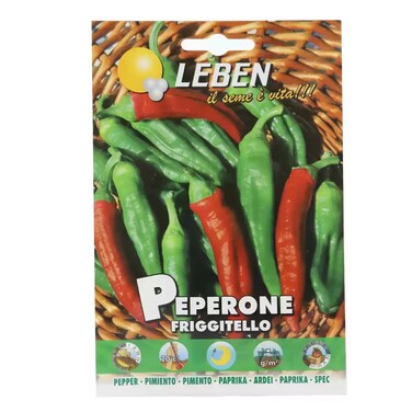 Leben Peperone Pepper Seeds- 1.5Gms
