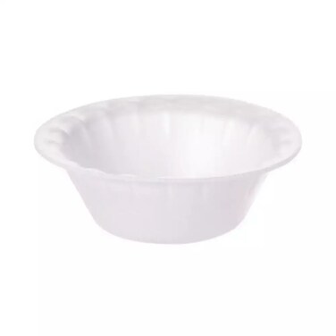 Ecno Pack Disposable Round Plastic Bowls- 6 Oz Size- 20Pcs
