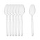 Hotpack Plastic Spoon Disposable Clear Spoons- 50Pcs
