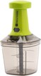 RoyalFord Push Chopper RF11158 Compact Chopper with 6 Blades Suitable BPA Free-1000ML