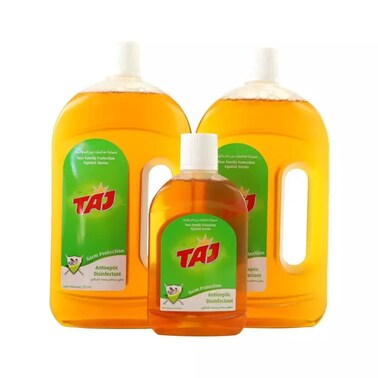 Taj Germ Protection Antiseptic Disinfectant Liquid- 2X750ml + 250ml